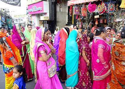 Local Women in India