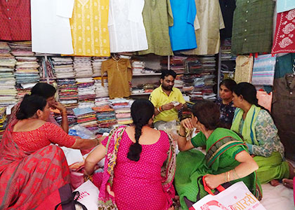 Local Market in Agra