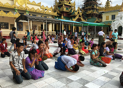 Locals in Worship