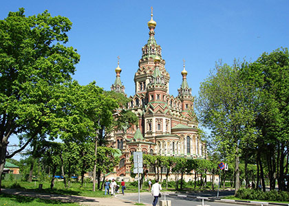 Main city center streets