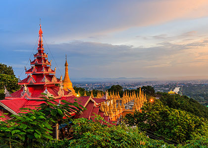 Mandalay Hill, Myanmar