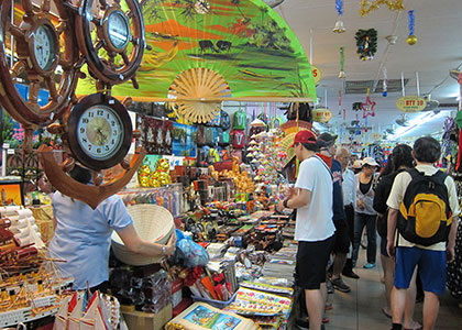 Market in Ho Chi Minh City