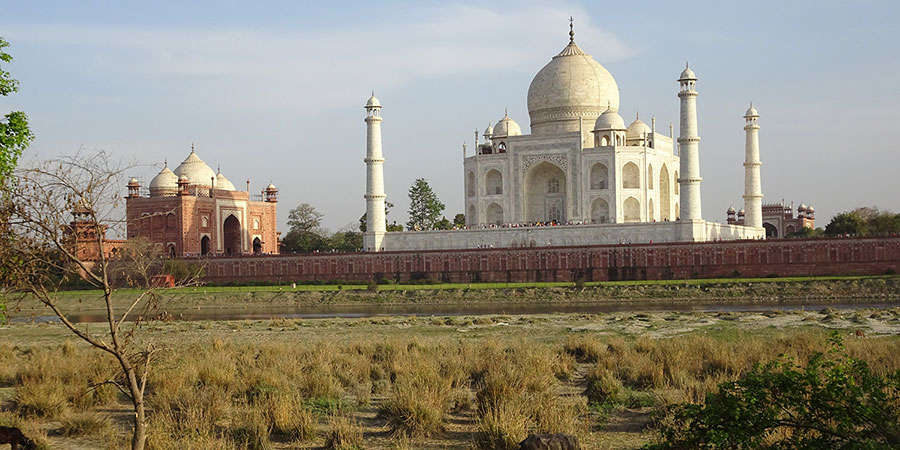 Moonlight Garden in Agra