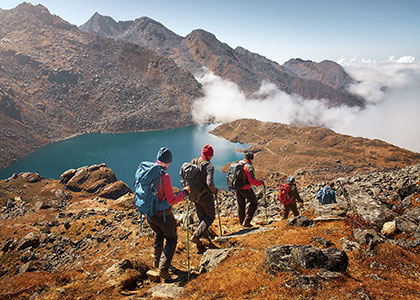 Hiking in Nepal