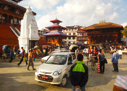 Rental Car, Nepal