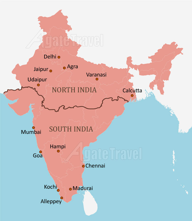 Where To Go In India North Vs South Culture Food Climate   North South India 