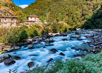 Phobjikha Valley in Bhutan