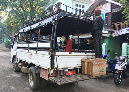 Pick-up Car, Myanmar