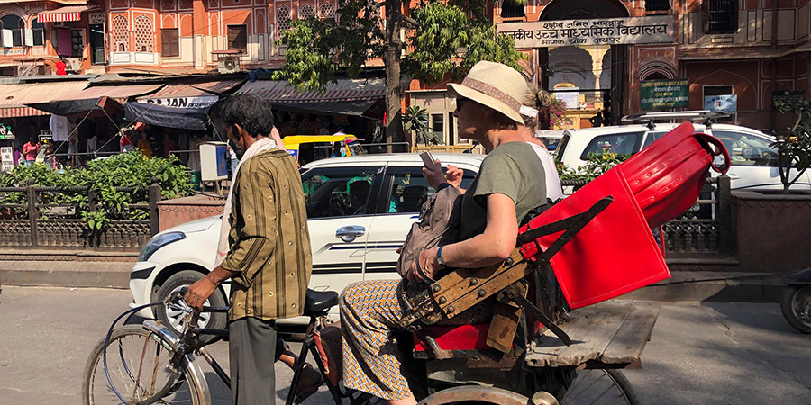 Rickshaw Tour in India