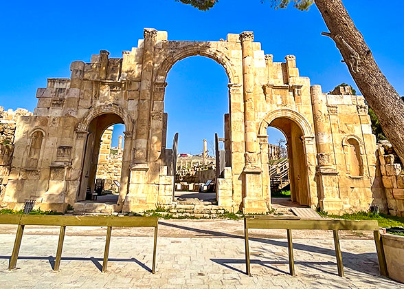 Ruins in Jerash