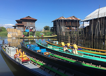 Ships in Myanmar