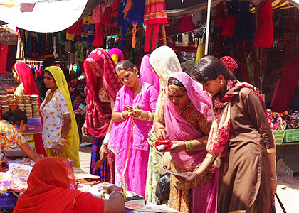 Shopping in Agra