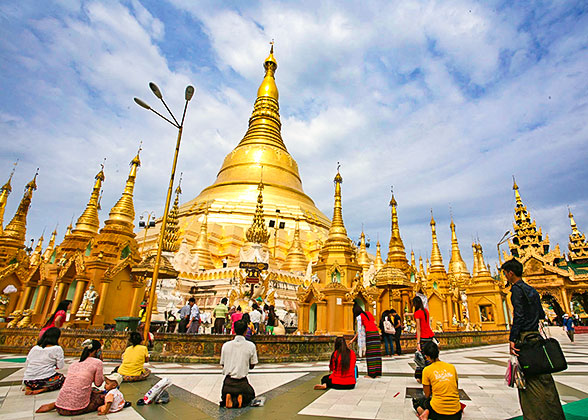 Shwedagon Pagoda, Yangon