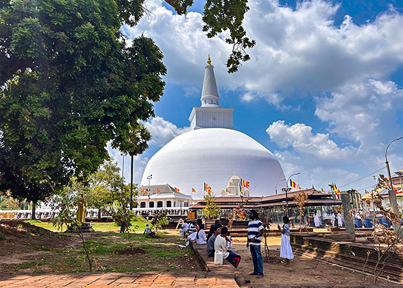 Stupa in Ancient City of Anuradhapura