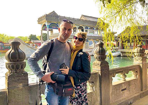 Our Guests at the Summer Palace