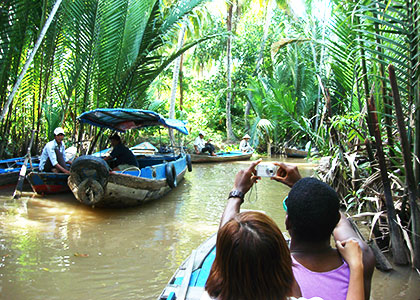 Sunken Forest in Mekong Delta