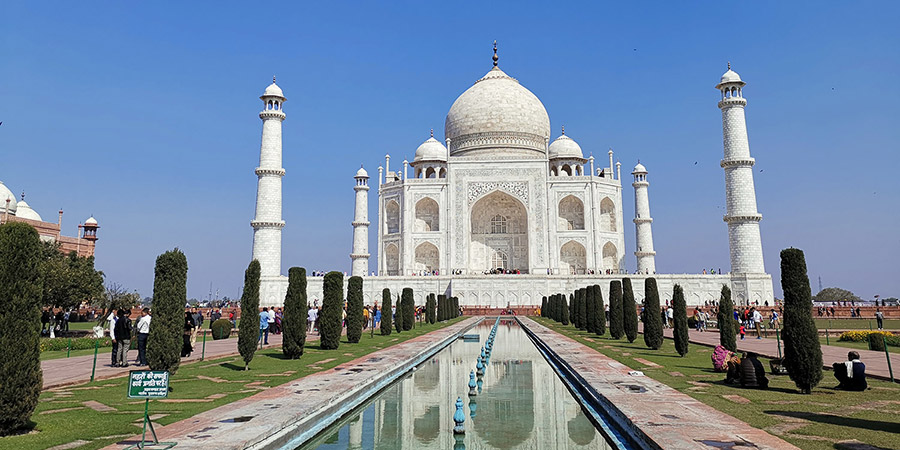 Taj Mahal with Pure Marble