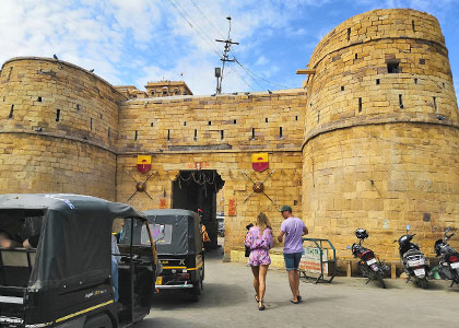 The Gate of Jaisalmer Fort