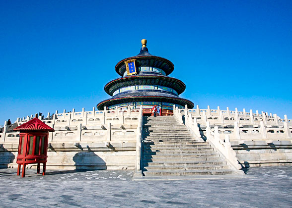 the Temple of Heaven in Beijing