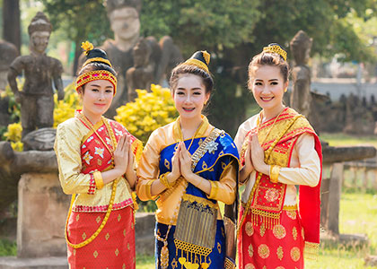Traditional Costume in Laos