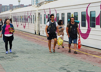 Train, Mongolia