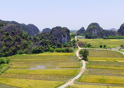 Trek through Ninh Binh
