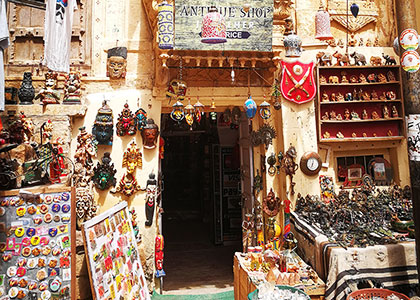 Jaisalmer Typically Indian Souvenirs