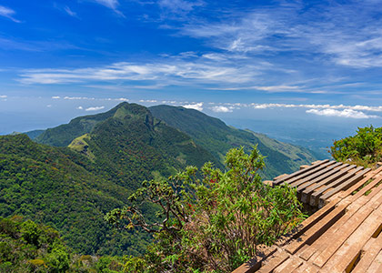 World's End in the Horton Plains National Park