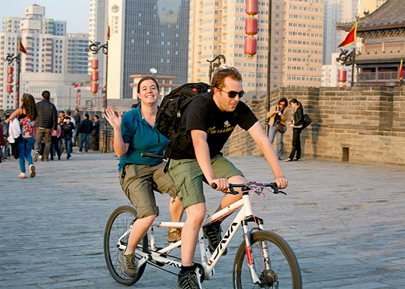 Xian City Wall Shaanxi
