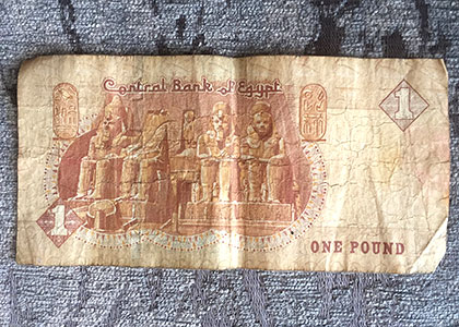 1 Egyptian Pounds