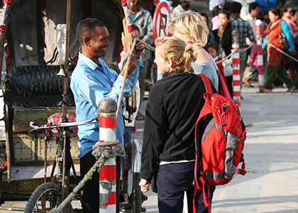 Being Polite to Indian Locals