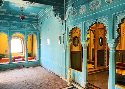 Exquisite Decoration in City Palace, Udaipur