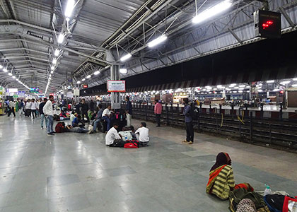 Agra Train Platform
