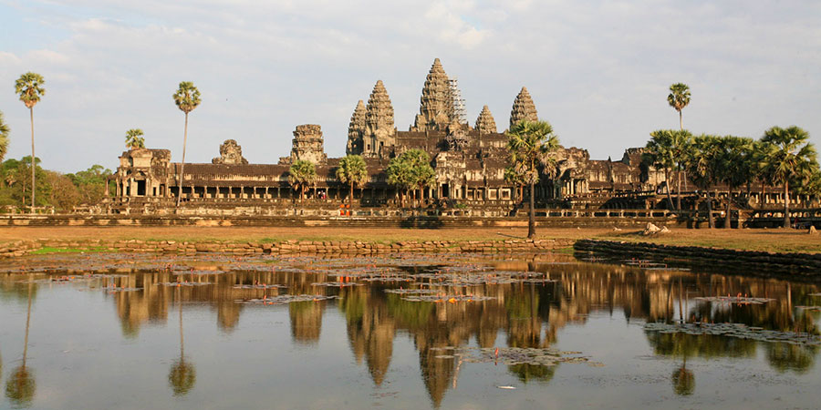 Angkor Wat Built with Sandstones