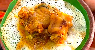 Appam with Stew