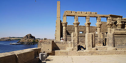 The Inner Sanctuary of Isis, the Temple of Isis, Philae, A…