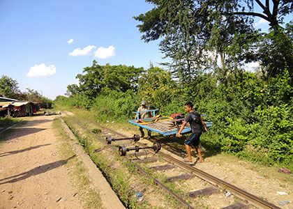 How to Take Bamboo Trains in Cambodia: Origins & Route