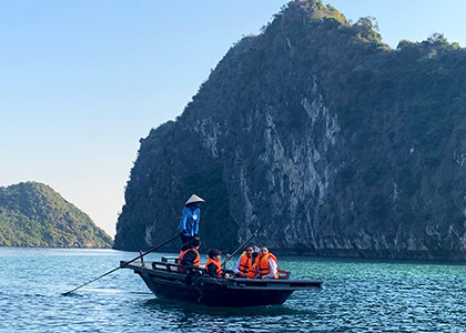Boat in Halong Bay