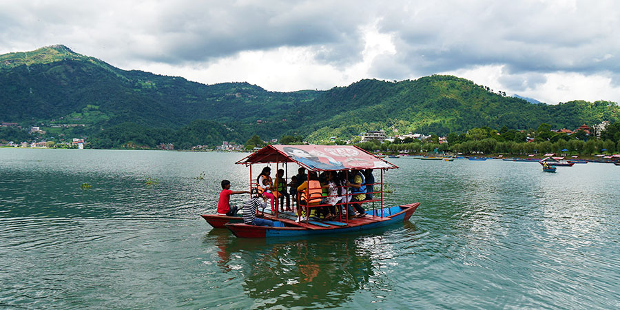 Boat Trip on Phewa Lake