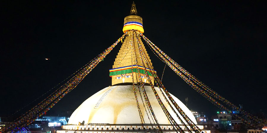 Boudhanath Stupa in Nepal