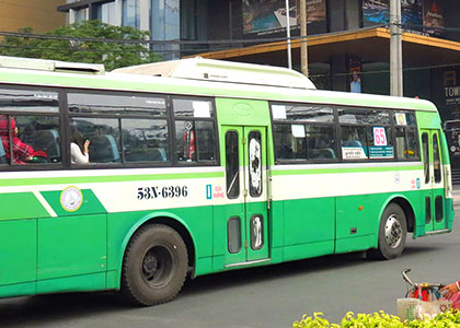Bus in Vietnam