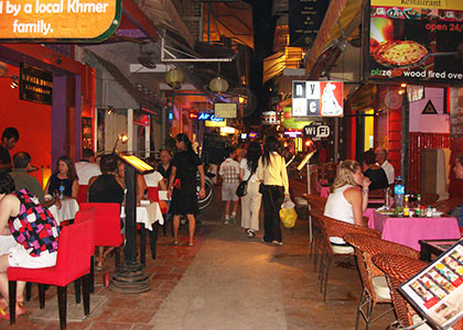 Cambodian Pub Street