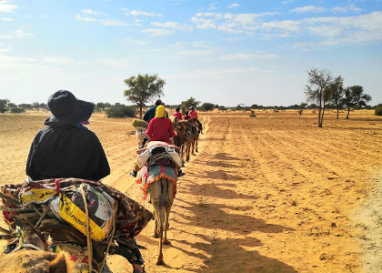 Camel Riding in Jaisalmer