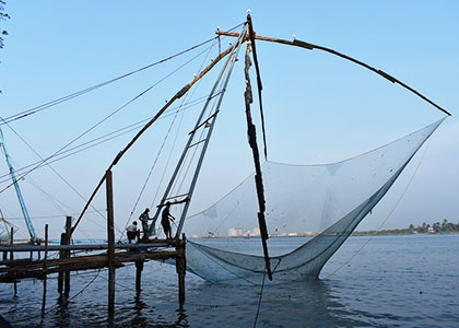 Chinese Fishing Net in Kochi