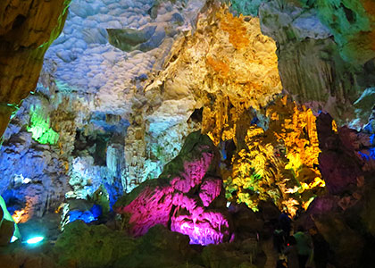 Coloful Caves, Vietnam
