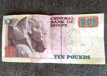 Currency in Egypt