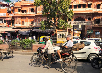 Cycle Rickshaws in Jaipur