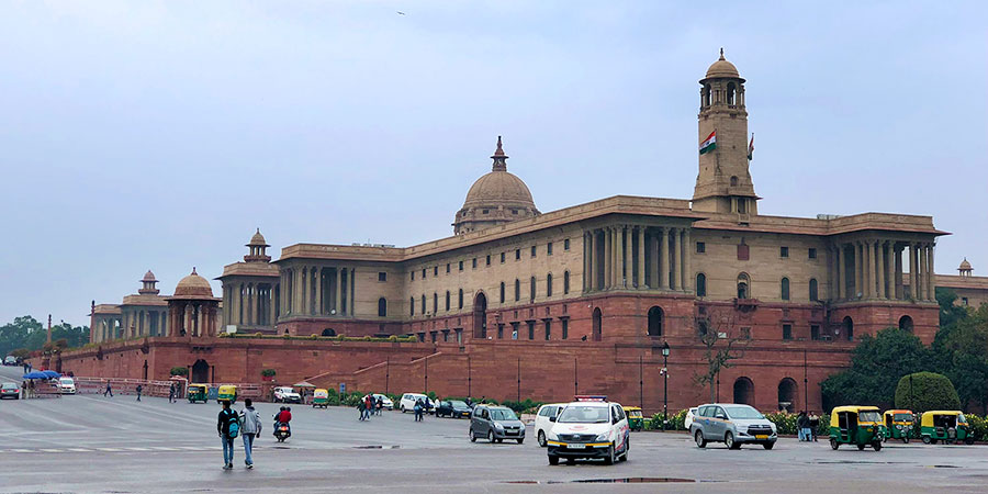 Parliament House Of India Sansad Bhavan Delhi Facts Location