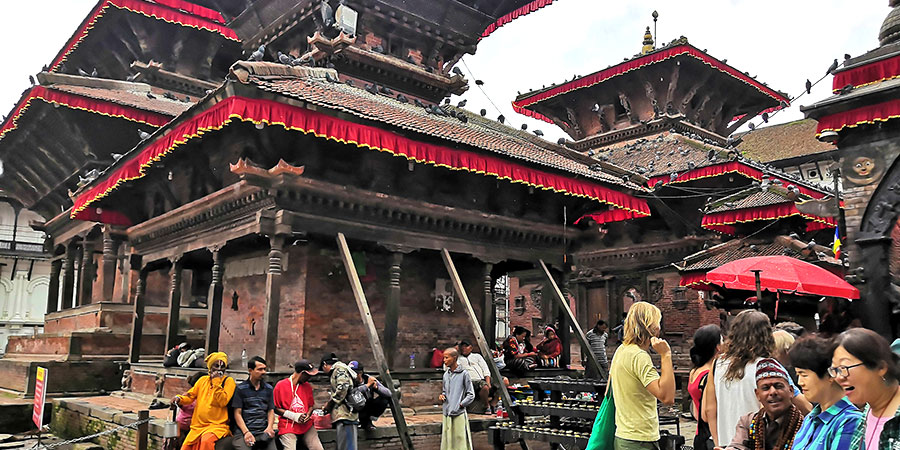 Durbar Square in Kathmandu