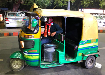 E-rickshaw in Delhi